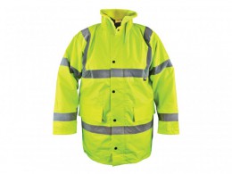 Scan Hi-Vis Motorway Jacket Yellow - XL (46-48in) £33.99